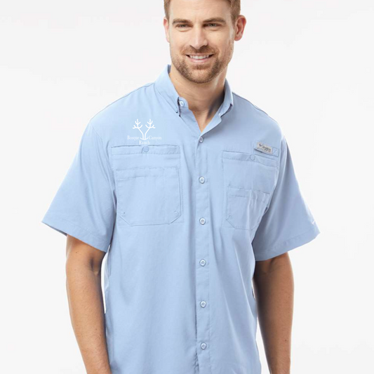 Columbia PFG Tamiam II Short Sleeve Shirt - Sail